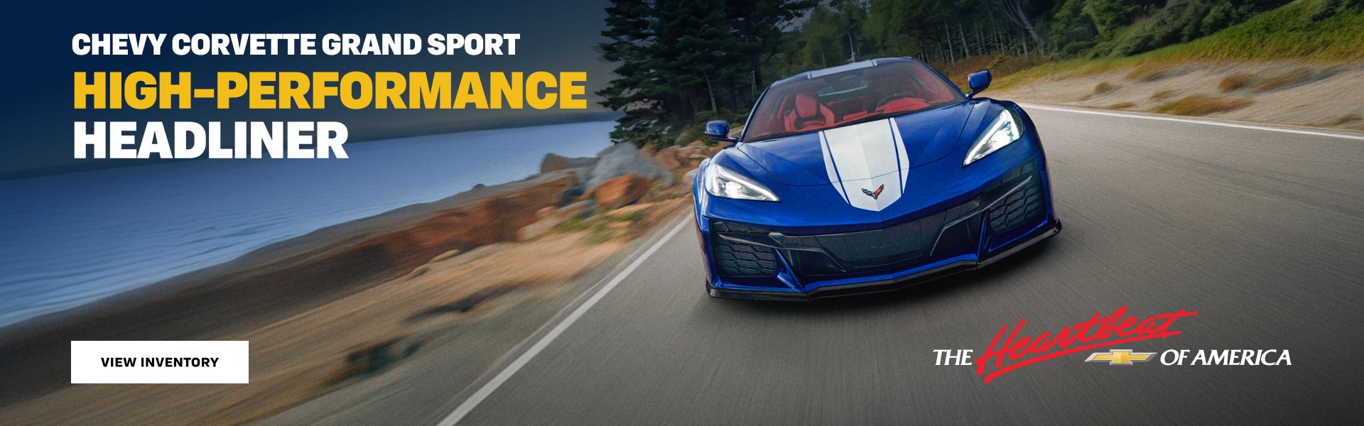 2027 Chevy Corvette Grand Sport. High-performance headliner.